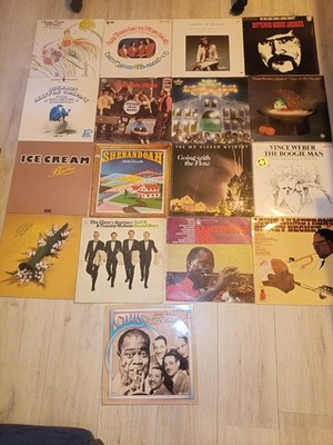 Schallplatten Jazz Und Blues LPs 17 Alben!
