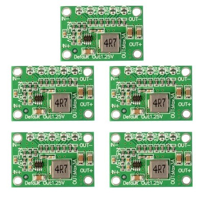 DC Schrittunterhalter 5V15V bis 1,25V/1,5V/1,8V/2,5V/3,3V 3A Einstellbare Buc...