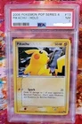 pikachu pop series 4 holo Psa 7