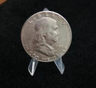 Silver 90% 1953 D Franklin Half Dollar nice looking coin TP 10662