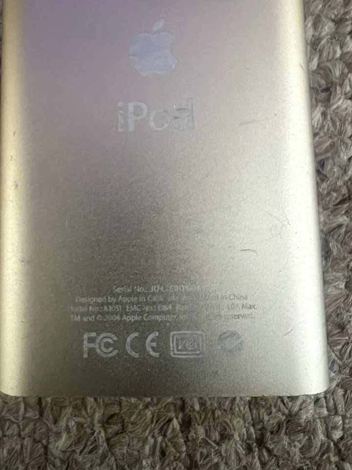 Apple iPod Mini 1st Gen A1051 4GB Rare Gold edition working Ok - Image 4 of 4