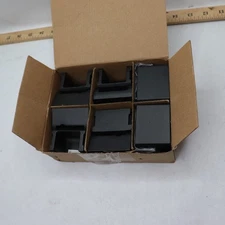 Fortress Durable Railing Stair Bracket Set Aluminum Black 58505068