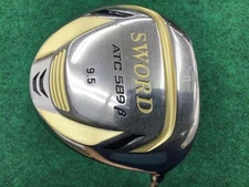 Katana Golf Sword Driver Atc 589- 9.5 Flex Sr Used