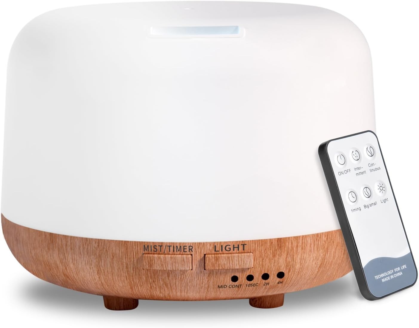 300ML Essential Oil Diffuser,Remote Control Aromatherapy Diffusers Humidifier w