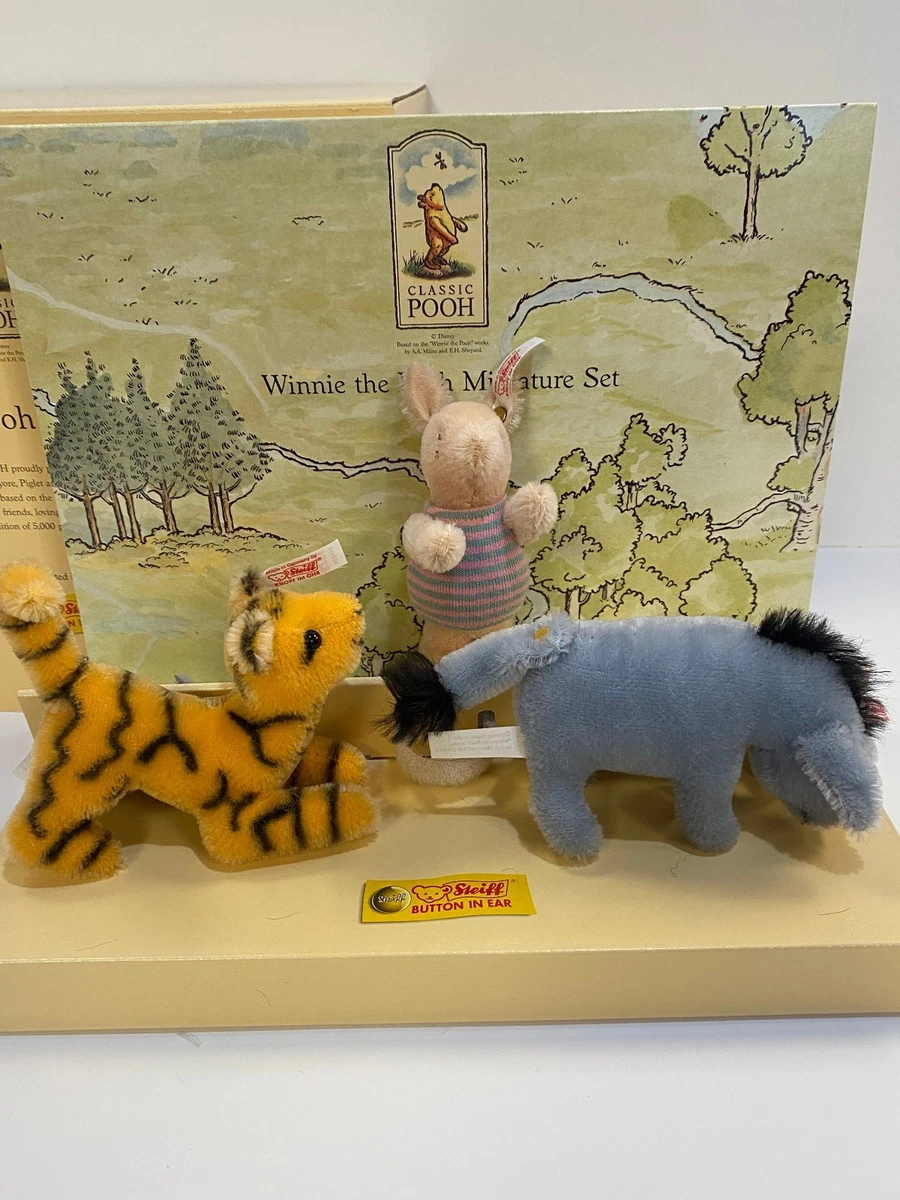 Steiff Winnie the Pooh Miniature Set プー Steiff Winnie the Pooh Miniature Set プー Steiff Winnie the Pooh