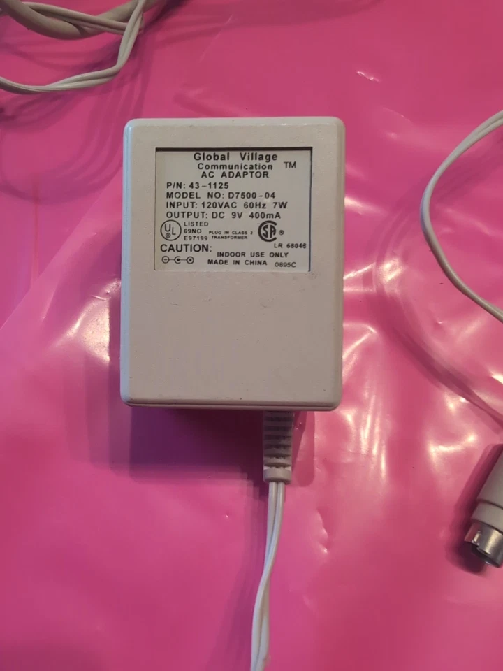 Global Village Teleport Platinum Fax/Modem A812 with Power Adapter --K - Image 3 of 4