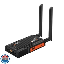 RX Only, Wireless HDMI Extender Receiver, Up to 1 TX to 4 RX Connections, Max