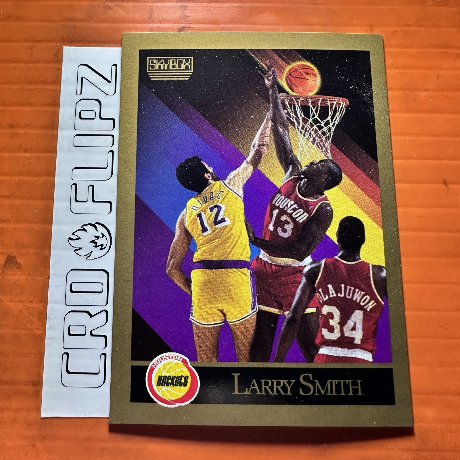 1990-91 SkyBox - #111b Larry Smith NM Set Break