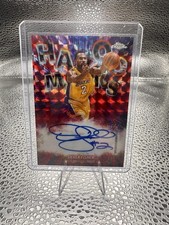 2025-26 Topps Chrome Update Derek Fisher Havoc Marks Geometric Red Auto /5 🔥