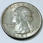 1951 D Washington Quarter - 90% Silver - Circulated Coin #5135