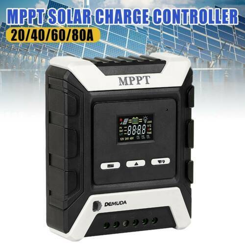 MPPT AMP Solar Panel Regulator Charge Controller Auto Focus Tracking 12V/24V/48V