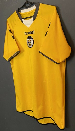 MEN'S HUMMEL FC ST MIRREN 2008/2009 SOCCER FOOTBALL SHIRT JERSEY MAILLOT SIZE S - Picture 3 of 9