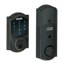 Schlage BE469ZPVCAM716 Touchscreen Deadbolt -...