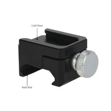 Niceyrig Cold Shoe Mount with Nato Rail