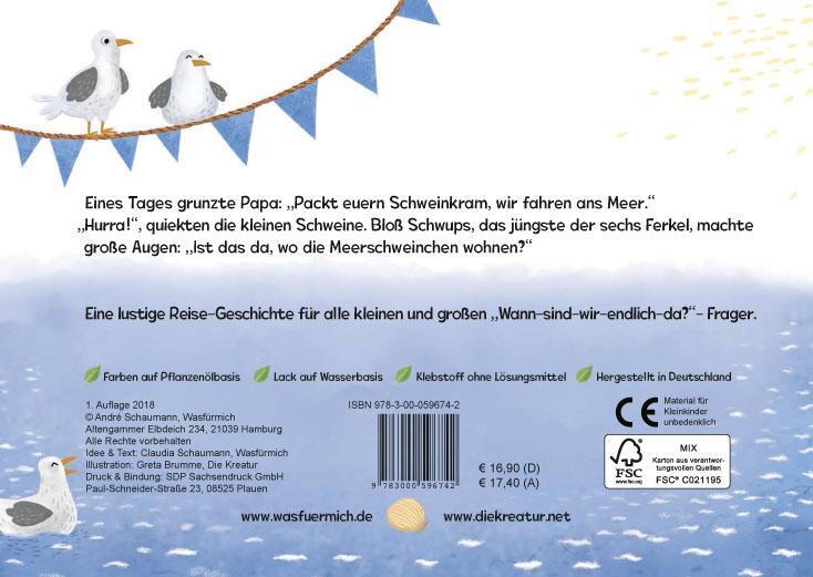Thumbnail - Schwups Fährt In Die Ferien, Claudia Schaumann