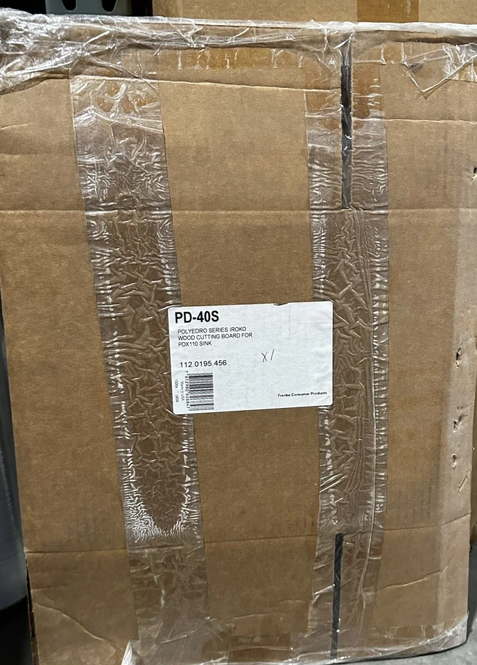 Franke PD-40S 木制切割板 适用于 Franke PDX110 水槽 全新带盒! — 第 2/2 张图片