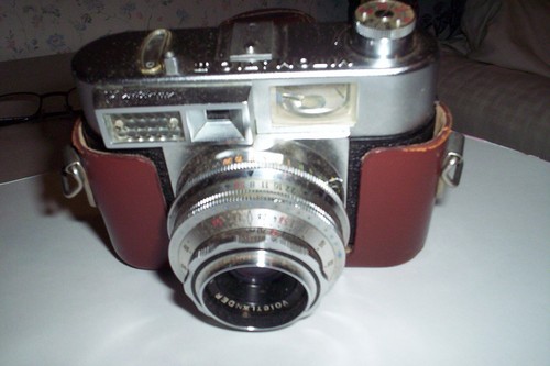 Voigtländer Vitomatic II 35mm Kamera nur mit Tasche. SCHÖN!