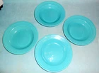 Set of 4 Fiesta Ware Sea Mist Green 9” Pasta Bowls PPD 1991-2005 NOS