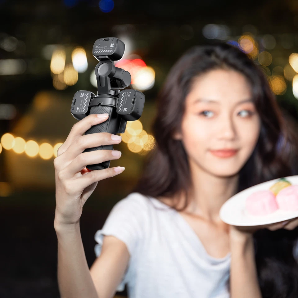 3-IN-1 Magnetic Fill Light for DJI Osmo Pocket 3 Accessories with Adapter Mount - Image 2 of 4