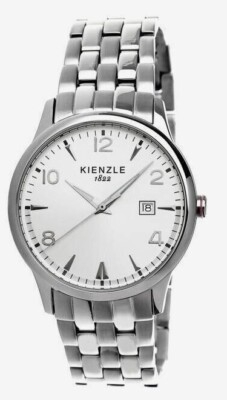 KIENZLE Damenuhr Quarz, Datum, Edelstahl-Armband, 5 BarW.R.  K-00365