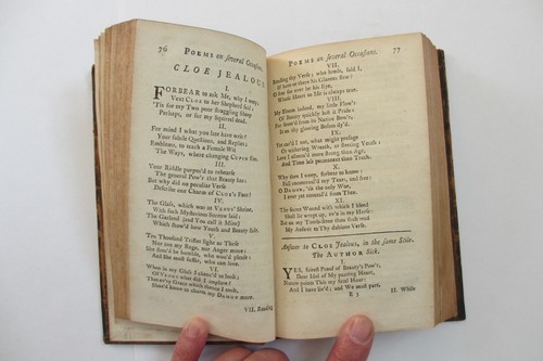 Matthew Prior. Poems on Several Occasions. Sixth edition. 1741 - Picture 4 of 6