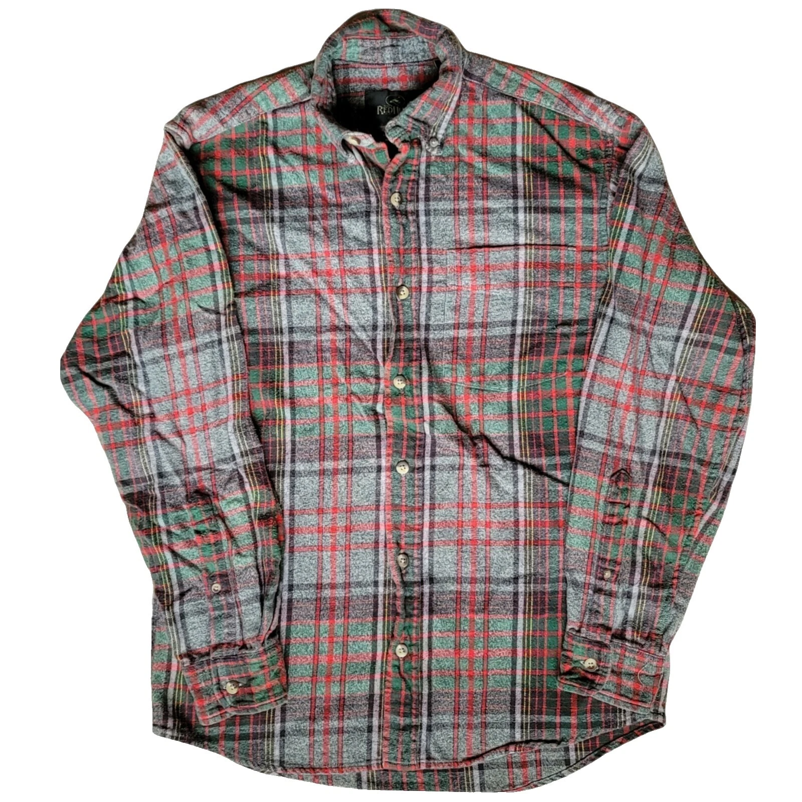 RedHead Long Sleeve Classic Casual Button-Down Shirts for Men