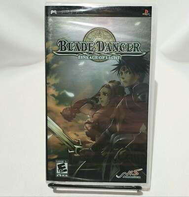 Blade Dancer Lineage Of Light PSP Sony Playstation Portable New Factory Sealed