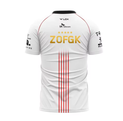 【未開封品】T1 ワールドチャンピオンシップユニフォーム　ZOFGK　2XL T1 Esports Club Five-Star Champions Jersey T- shirt League Of