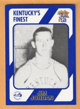 Jim Jordan Kentucky Wildcats 1989 card #269 Chester West Virginia 16J