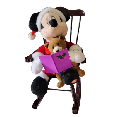Disney Mickey Mouse Rocking Chair Twas Night Before Christmas