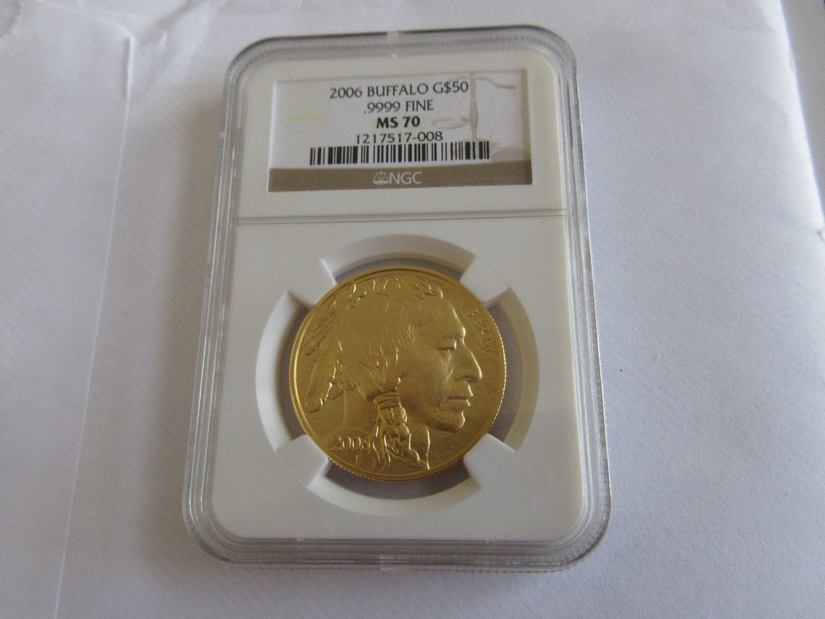 2006 , Buffalo , G$50 , NGC , MS 70 | eBay
