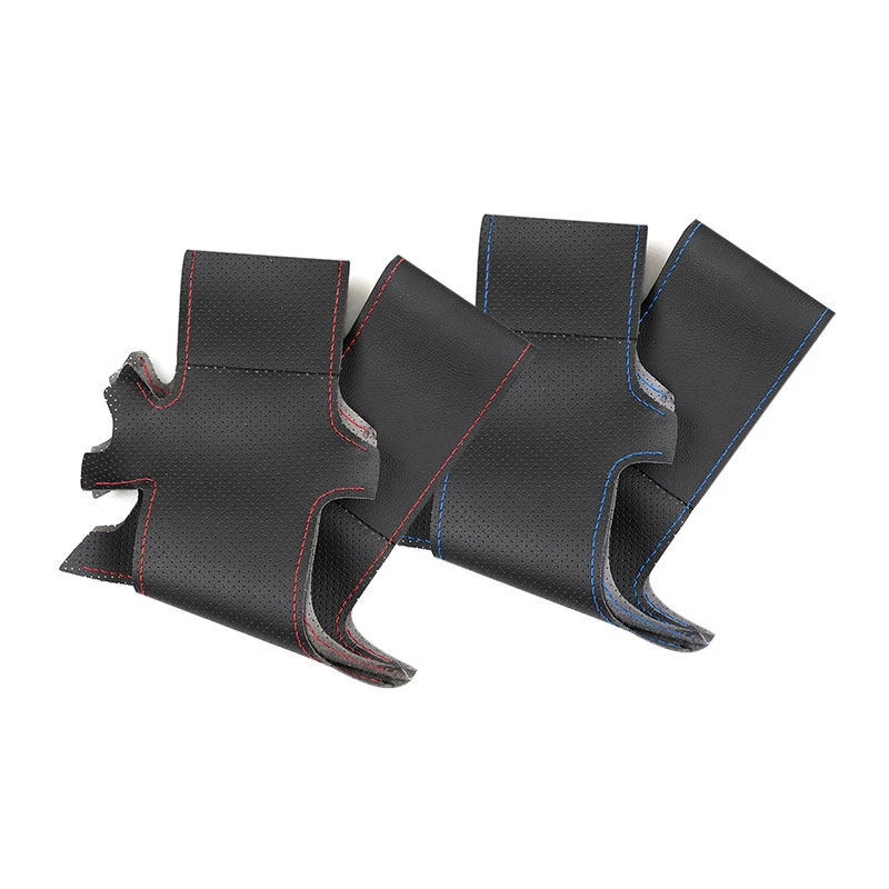 NUEVA cubierta de volante de cuero para BMW E60 E61 Touring 530d 545i E63 cupé E64 Foto 3 de 4