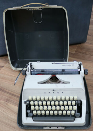 Schreibmaschine Adler Gabriele 10 in Originalkoffer - Bild 1 von 7