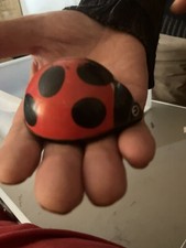 Tin Plate Wind Up Lady Bird