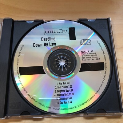 Deadline - Down By Law - Rare Post Punk CD | eBay
