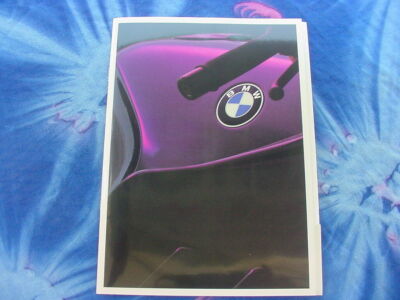 1990 BMW K1,K100LT/RS,K75/RT/S,R100RT/RS/GS(Paris-Dakar)Brochure,NEW,COMPLETE!!!