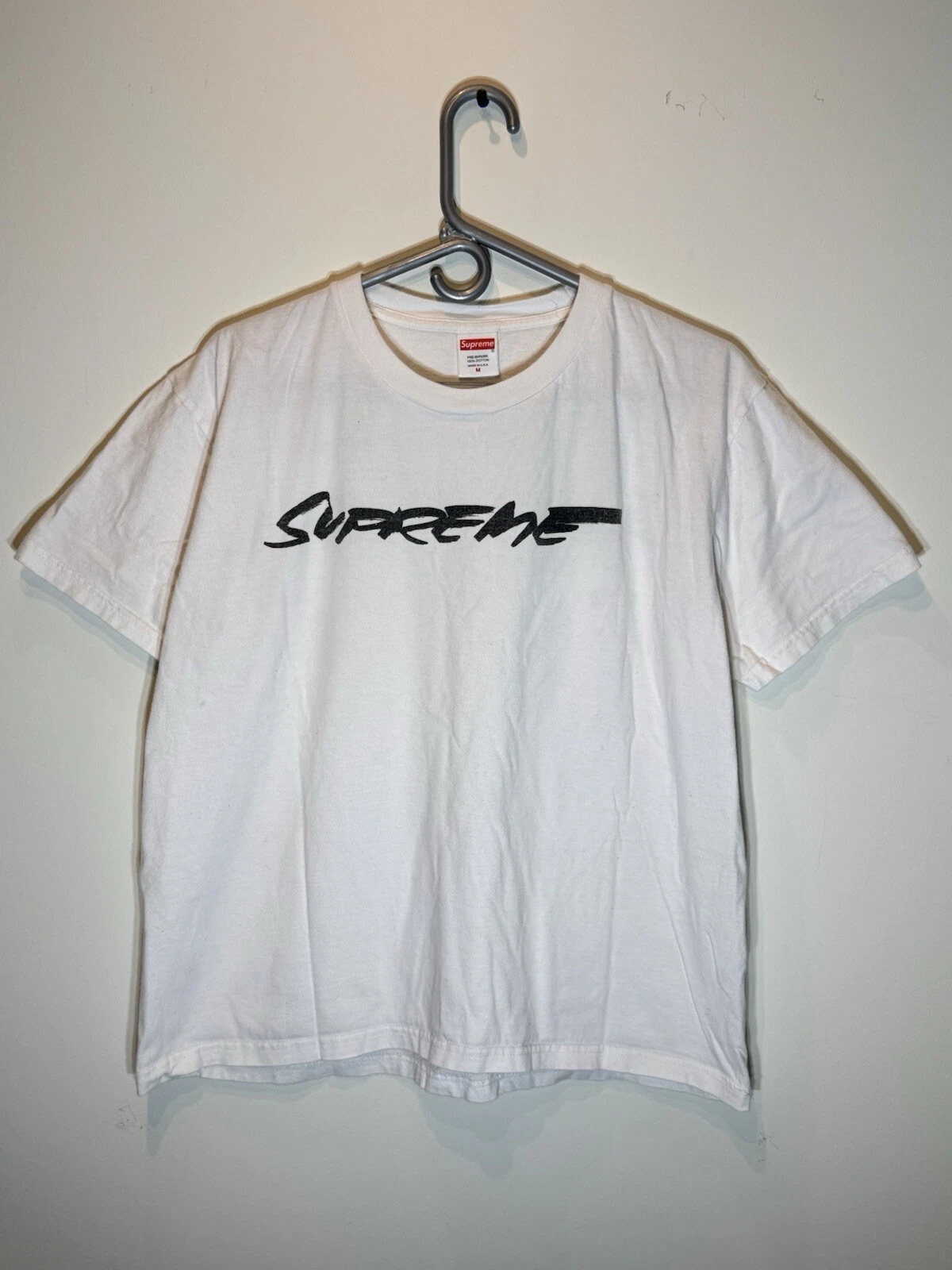SUPREME FUTURA LOGO JUSTICE FOR ALL T SHIRT créateur t shirt blanc taille Medium USA