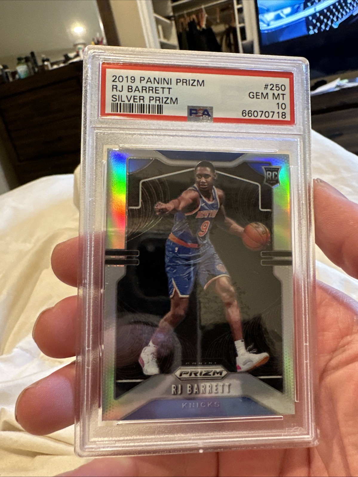 RJ Barrett 2019 Prizm #250 Silver Price Guide - Sports Card RJ Barrett 2019 Prizm #250 Silver Price Guide - Sports Card
