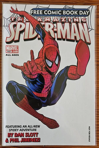 The Amazing Spider-Man Free Comic Book Day 1st App Jackpot, Mr. Negative NM