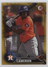 2016 Bowman Draft Top Prospects Gold /50 Daz Cameron #BD-152