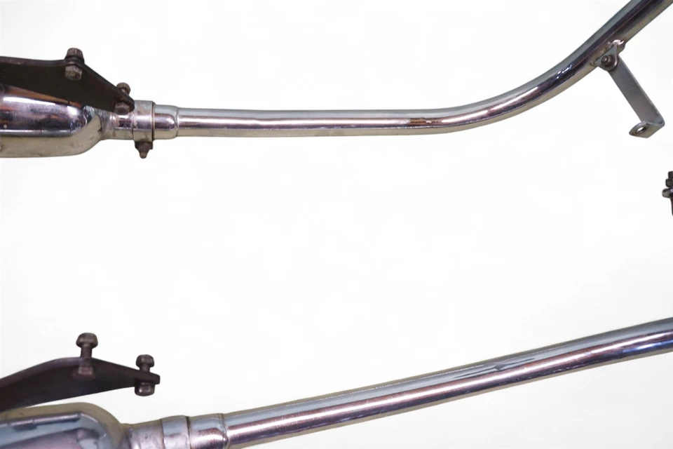 Triumph T100 T100R 1971 500cc Daytona T100C Trophy *2432A tubos de escape  Foto 3 de 4