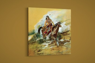 Charles Marion Russell - The Crow Scout - Art Print on Paper or Canvas