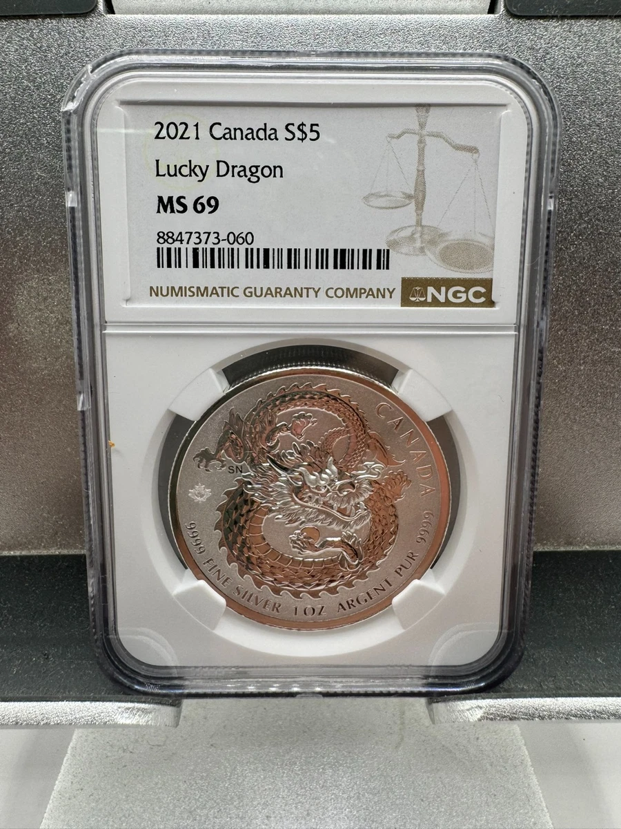2021年 カナダ メープルリーフNGC MS69 6549874-072 2021年 カナダ