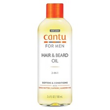 Cantu for Men Hair & Beard Oil, 3.4 fl oz