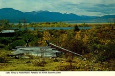 Lake Henry A Fisherman's Paradise In North Eastern Idaho Postcard