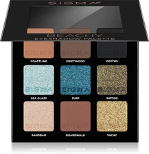 Sigma Beauty Party on The Go Eyeshadow Palette in Beachy 9g