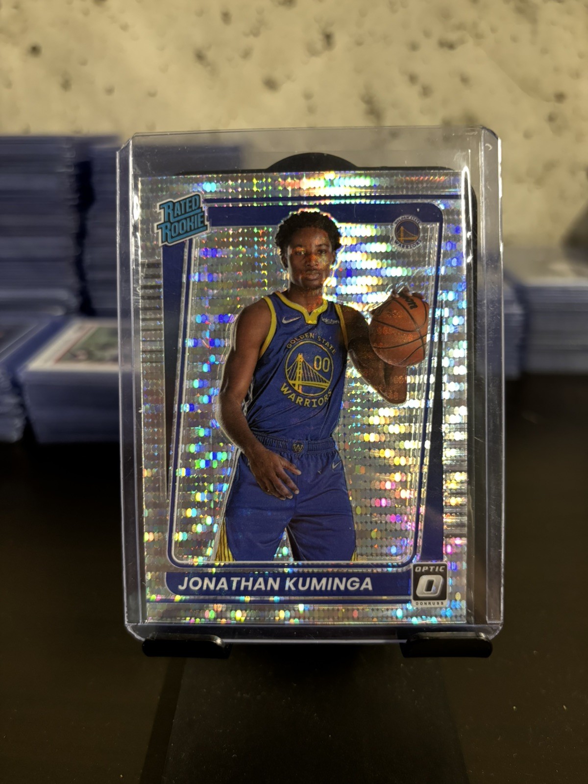 2021-22 Optic Jonathan Kuminga RC Silver Pulsar Target Box Set #190 Warriors NBA