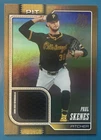 2026 Topps Series 1 PAUL SKENES Gold Foil Game Used Memorabilia /50 Pirates 🔥🔥