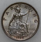 1928 George V Farthing — photo from another recent sale