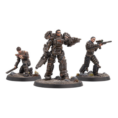 Fallout: Wasteland-Warfare - Miniatures -Raiders -  Big Fish - Modiphius